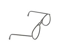 Hellery 1/6 Scale Action Figure Eyeglasses Sunglasses Eyewear Vintage Style Accessories for 12inch DID HT DML/Kumik Hot Toys, black, 2.3x2.4cm