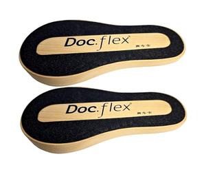Hellery 1 Pair of Pilates Foot Correction Aids for Foot Training, Easy to Use, Stabilizing for Home Gym, Made of Wood, Foot Strengthening Device