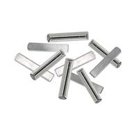 Hellery 10 Pieces - Rail Connectors, for Installation, Replacement Rail Connectors, HO Scale