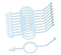 Hellery 10x Advanced Billiards Practice Guide - Improve Your Billiards Skills - Children's, White