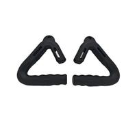 Hellery 2 Pieces Multiple Grip Pull up Handle Anti-Slip Rowing Handle Fitness Equipment for Strength Training, Cable Machine