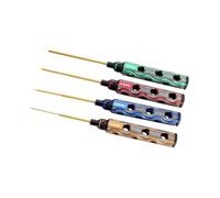 Hellery 4-Piece Hex Screwdriver Set, RC Tool Set, Model Car Maintenance Tool, Titanium Screwdriver for RC Cars and Helicopters