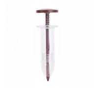 Hellery 6 Pieces Gardening Planter Seed Dispenser Seeder Tool Handheld Sower Manual Comfortable Grip Lightweight Build for Accurate Sowing Suitable Fo, Multi, 2 Pcs