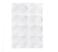 Hellery 8 Pcs. Alto / Tenor Saxophone Mouthpiece Patches Pads Cushions 0.8 Mm
