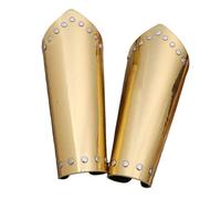 Hellery Arm Protectors Made of PU, Arm Warmers, Gold