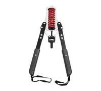 Hellery Arm Strengthener, Arm Strengthener Bar, Training Device, Non-Slip, for Strengthening The Forearm for Beginners, red