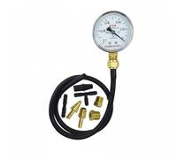 Hellery Auto Pressure Gauge Vacuum and Exhaust Meter Car Engine Performance Testing Tool for Blockage Detection Suitable for Garage and Maintenance Shops, Vacuum Pressure Gauge Fast Version
