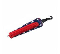 Hellery Baseball Grip Cover Neoprene Zippered Sleeve Protector Anti-Slip Sweaty Built-In Hook Suitable for Baseball Softball Athletes Practice Training, Star Flag