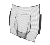 Hellery Baseball Replacement Net, Practice Net, 2.1 X 2.1 M, Lightweight Softball Pitching Net for Throwing Exercises on The Lawn, Black