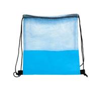 Hellery Basketball Backpack with Drawstring, Single Ball Bag, Net Ball Bag for on The Go, Blue
