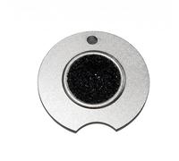 Hellery Billiard Cue Tip Shaper Tool Sander Gauge With Compact Aluminum Build And Hanging Hole For Easy Carry Shaping And Curve Inspection Suitable for billiard rooms travel kits