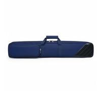 Hellery Billiard Pool Cue Bag Holder Carrier Organizer with Lining and Separated Cue Sections Suitable for Training Days Club Nights tournaments Travel, Blue, Blue