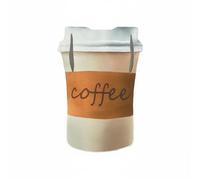 Hellery Cappuccino Costume Coffee Cup Outfit Mug Suit Espresso Dress Unisex Polyester Shell Breathable Liner Comfortable Wear suitable for holiday parties charity runs cafe group photos