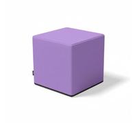 Hellery Children Training Bench Stretch Block Exercise Aid Support Prop With Stable Foam Canvas Cover suitable for young dancers stretching routines studio use, Purple 30x30x30 A