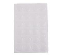 Hellery Clear Epoxy Resin Dome Stickers 25mm 1 Inch Self Adhesive Bottle Caps for DIY Jewelry Styles to Choose, 1 inch Round