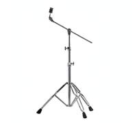Hellery Drum Cymbals Stand Holder with Counterweight Adjustable Cymbals Stand Holder with Extending Arm Double Braced for Production Studios