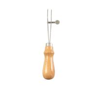 Hellery Edge Marking Device Leather Scriber Groover Seam Allowance Marker with Adjustable Gauge Beech Wood Handle and Sturdy Metal Suitable for leathercraft DIY Projects Workshop Practice Gift Giving