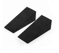 Hellery Foam Slant Board Lightweight Squat Wedge Dense Foam Board Fitness Equipment for Home Gym, Mini 15x6x5cm, Mini Size, Black, 15x6x5cm, Pair