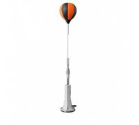 Hellery Freestanding Reaction Punching Ball Stable Speed Punching Ball Space-Saving Boxing Speed Bag with Stand for Reaction Training, Home Gym