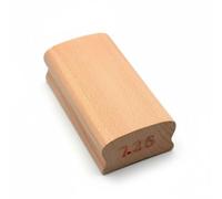 Hellery Fretboard Curvature Sanding Block Beech Wood Fingerboard Curvature Sanding Block Easy to Grip for Fretwork, 7.25