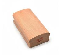Hellery Fretboard Curvature Sanding Block Beech Wood Fingerboard Curvature Sanding Block Easy to Grip for Fretwork, 9.5
