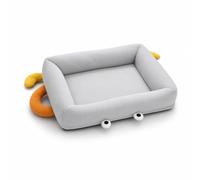 Hellery Frog Pet Bed Cartoon Frog-Themed Pet Bed Cute for Dogs, Cats, Home, Grey Without Hands, size to 2
