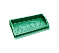 Hellery Golf Ball Tray, 100-ball Capacity, Holder Box for Hitting Mats in The Indoor