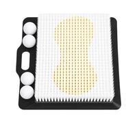 Hellery Golf Bunker Practice Mat, Golf Swing Practice Mat, Practical for All Skill Levels, Premium Gift for Beginners, Portable