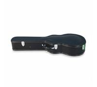 Hellery Guitar Case Convex Top Hard Cover Guitar Case Padded Handle Musical Instrument Storage for Transport, 42-Inch Black Guitar Case, Array, Black