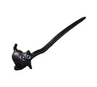 Hellery Hair Stick Hair Fork Vintage Hair Bun with Cute Cat Design Hairpin for Women Girls