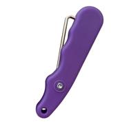 Hellery Ice Skating Shoelace Tensioning Tool, Ice Skate Lacing Aid, Shoelace Tensioner Made of PP Metal with Comfortable Handle for Adults And Children, Purple