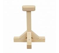 Hellery Inverted Support Stand Ergonomic Handstand Cane Sturdy Pushstand for Home Gym