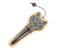 Hellery Jaw with Wooden Case Portable Jew's with Case Handheld Folk Instrument for Beginners, Travel, Wolf Howl With Wooden Case