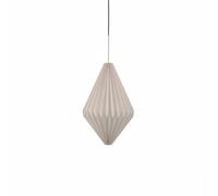 Hellery Lamp Shade Pendant Shade Light Cover Paper Shade Hanging Cover Folded for Subtle Style and Warm Glow Suitable for bedrooms Dining Rooms lounges cafes, E-Shaped Diamond