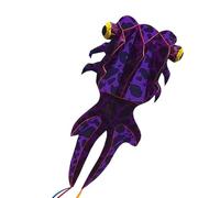 Hellery Large Kite Toy, 3D Animal for Flying, Giant Kite, Outdoor Activities for Entertainment, Park, Beach, Purple