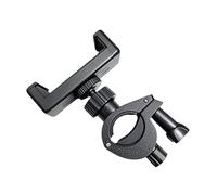 Hellery Marching Band Cell Phone Holder with Musical Lyre, Easy to Read Musical Notes, Adjustable Trumpet Cell Phone Holder, Style A
