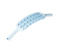 Hellery Massage Roller Sticks, Anti-Slip Handle, Versatile Manual Massager for Body and Muscle Relaxation for Athletic Legs, Blue