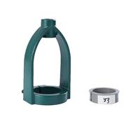 Hellery Mortiser Drill Press Mortising Attachment Square Hole Jig Metal Construction Easy Setup Conversion Accessory suitable for professional shops cabinetry, Chuck With 65-53mm Reducing Sleeve