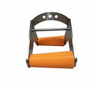 Hellery Neutral Grip Handle Wrist Strength Pull up Home Gym Gym Cable Row Bar for Weightlifters, Tapered Pinch Grip Excluding Connecting Strap