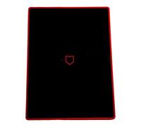 Hellery Non-slip Latex Bench Press Mat with Back Support Cushion, Easy to Clean, Suitable for Weight Training Routines And Gym Workouts, Black and Red