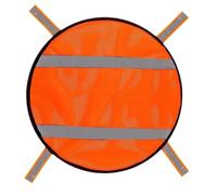 Hellery Orange, Reflective Net Cover for Backpacks, Versatile Oxford for Various Applications, Professional And Unused, 41x25cm