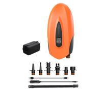Hellery Paddle Board Pump Portable Paddle Board Pump Handheld Cordless Inflator for Water Sports, Wireless Lithium Battery 12000mAh Suction And Inflation Integrated + Aviation Storage Bag 3805