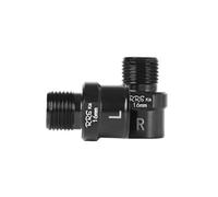 Hellery Pedal Extender Pedal Extension Axles Pedal Adapters Bike Pedal Spacers Precision Threaded For Seamless Left And Right Install suitable for road city commuting weekend rides, Black, 16mm
