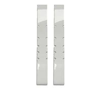 Hellery Pickleball Paddles Tape, Transparent Paddle Sticker to Protect The Head Edge, 2 Pieces 76x2.7cm