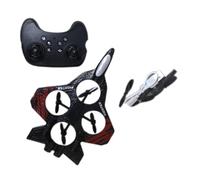 Hellery RC Airplane, Rolling Birthday Gift, 360° Flip, Outdoor Flying Toy, Hobby Glider for Children, Adults And Beginners Aged 14 And Up, Red