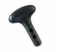 Hellery Replacement Paddle Grip Handle Accessory Part Rugged PVC Ergonomic Design Firm Grip Universal Fit suitable for expedition prep endurance, 3-Hole Handle