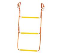 Hellery Rope Boat Ladder, Portable Steps for Entering Kayaks And Motorboats, 3 Steps 85x35cm