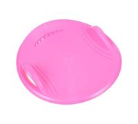 Hellery Round Snow Sled, Downhill Equipment, for Children And Adults, Pink S