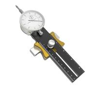 Hellery Saw Parallel Calibrator Table Saw Alignment Gauge Dial Indicator Jig Fence Checker Aluminum Material Stable Suitable for carpenters cabinetry work