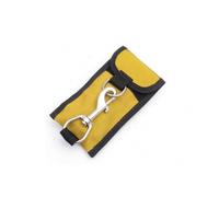 Hellery Single-Hook Accessory Heavy-Duty Scuba Strap with Pocket Sturdy Diving Gear for Technical Divers , Yellow
